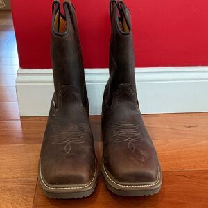 NWOT Carolina Anchor Waterproof‎ Leather Composite-Toe Brown Boot Men's Sz. 13D